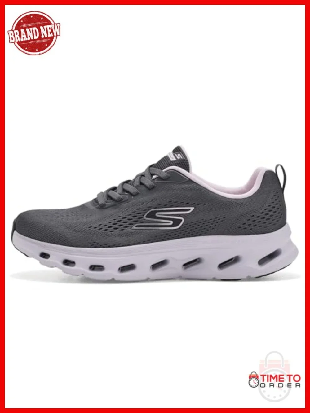 Ultra Go Cushion Slip-On Walking Shoes Breathable Mesh
